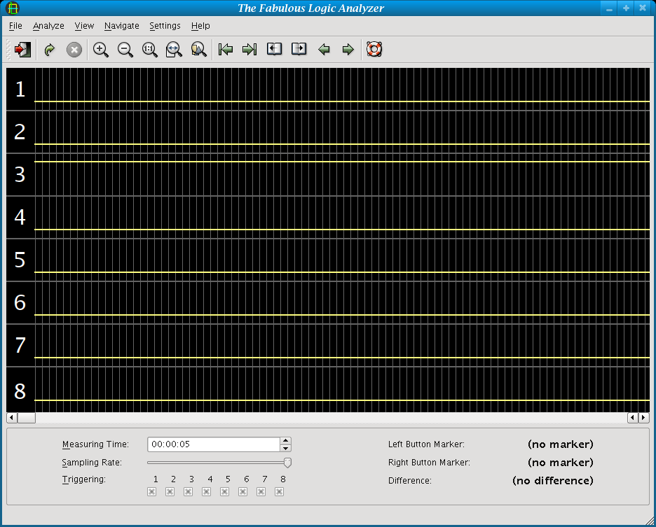 Image of my hand-made Logic Analyzer