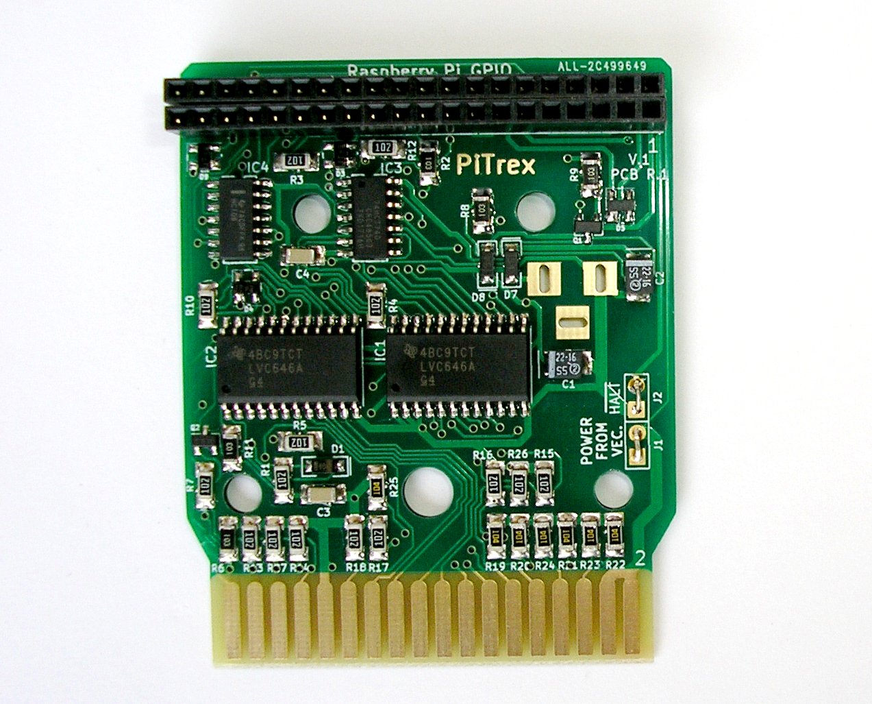 OmberTech - Buy PiTrex: Vectrex to Raspberry Pi Interface Cartridge ...